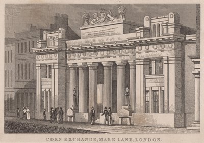 La Bolsa de Cereales, Mark Lane, Londres de English School