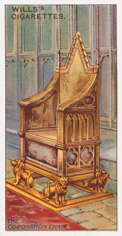 La silla de coronación de English School