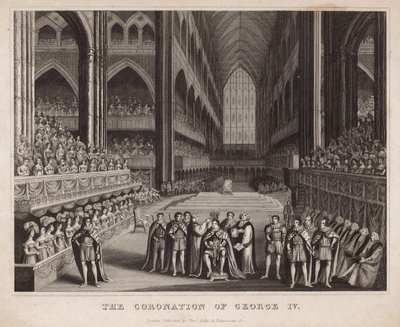 La Coronación del Rey Jorge IV de English School