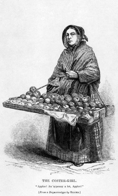 La chica costera, c.1840 de English School