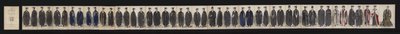 Los Trajes de los Miembros de la Universidad de Cambridge (panorama completo) de English School