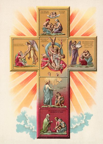 La cruz de la oración de English School