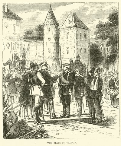La Cruz del Valor, septiembre 1870 de English School