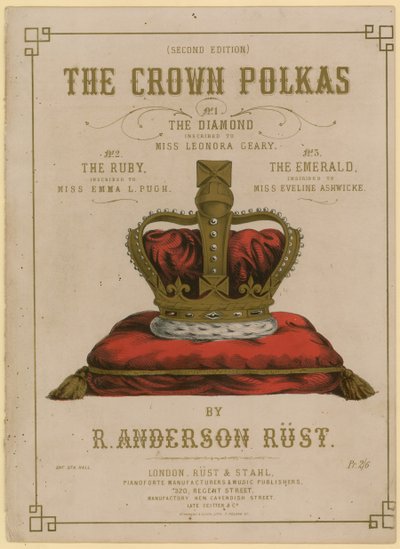 Las Polkas de la Corona por R Anderson Rust de English School