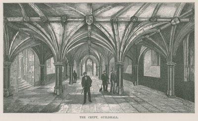 La Cripta, Guildhall, Londres de English School