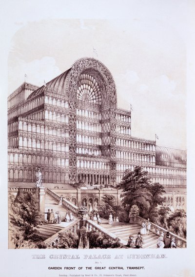 El Palacio de Cristal en Sydenham de English School