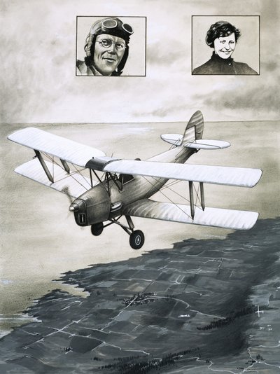 El De Havilland Moth de English School