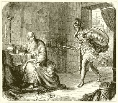 La muerte de Arquímedes de English School