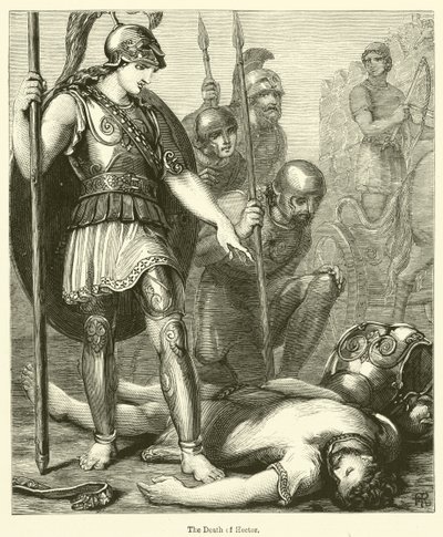 La muerte de Héctor de English School