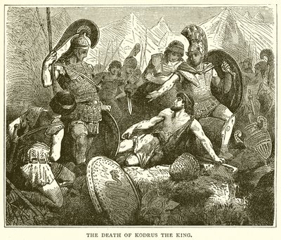 La muerte de Codro el rey de English School