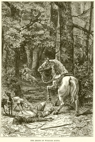 La muerte de Guillermo Rufus de English School