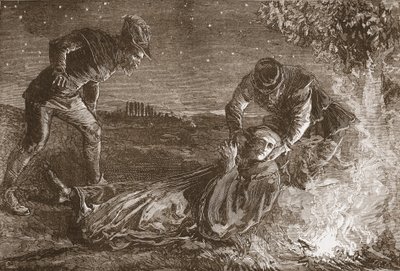 La muerte de Zwingle, ilustración de 