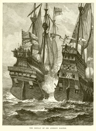 La derrota de Sir Andrew Barton de English School