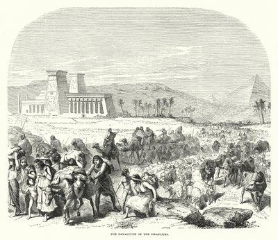 La partida de los israelitas de English School