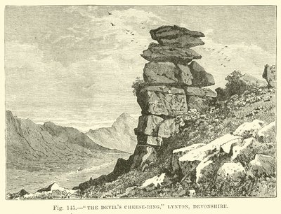 El Anillo de Queso del Diablo, Lynton, Devonshire de English School