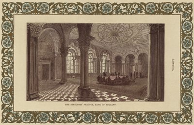 El Salón de los Directores en el Banco de Inglaterra de English School
