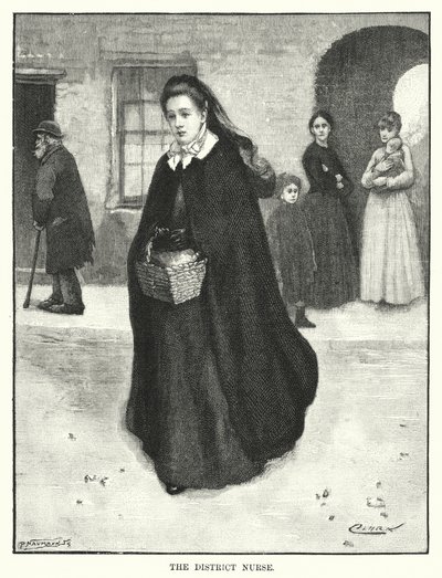 La enfermera del distrito de English School