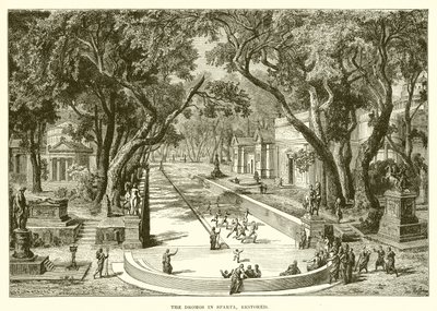 El Dromos en Esparta, restaurado de English School