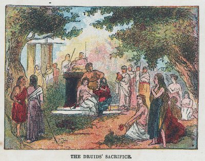 El sacrificio del druida de English School