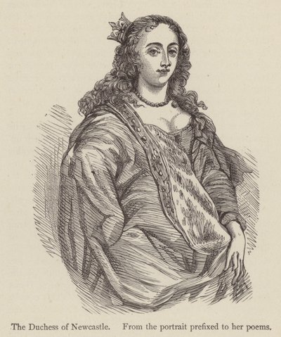 La Duquesa de Newcastle, del retrato prefijado a sus poemas de English School