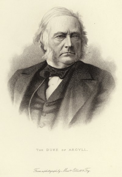 El Duque de Argyll (1823 - 1900) de English School
