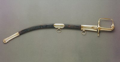 Espada del Duque de Wellington (metal y cuero) de English School