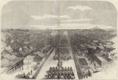 La entrada del Conde de Elgin en Pekín de English School