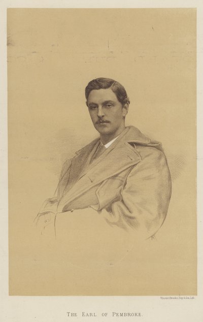 El Conde de Pembroke (litografía) de English School