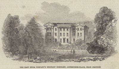 Seminario Militar de la Compañía de las Indias Orientales, Addiscombe-Place, cerca de Croydon de English School