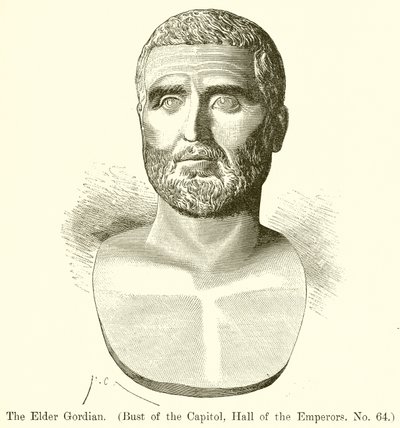 El Mayor Gordiano (Busto del Capitolio, Sala de los Emperadores, No. 64) de English School
