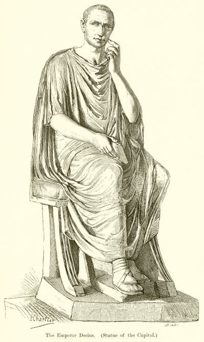 El Emperador Decio (Estatua del Capitolio) de English School