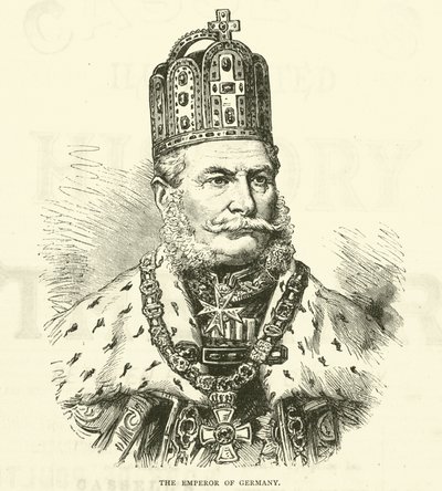El emperador de Alemania, diciembre 1870 de English School