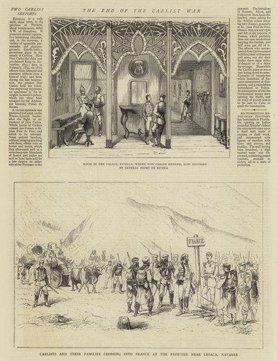 El fin de la guerra carlista de English School