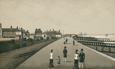 The Esplanade, Harwich (litografía) de English School