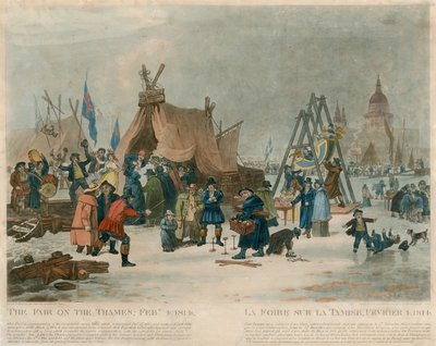 La Feria en el Támesis, 4 de febrero de 1814 de English School