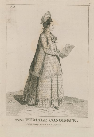 La conocedora femenina de English School