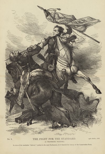 La lucha por el estandarte de English School