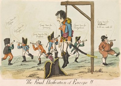 La pacificación final de Europa!!, pub. 1803 de English School