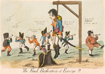 La pacificación final de Europa, pub. 1803 de English School