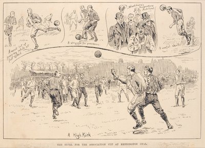 La Final para la Copa de la Asociación en Kennington Oval, 