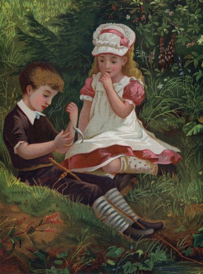 La primera captura (cromolito) de English School