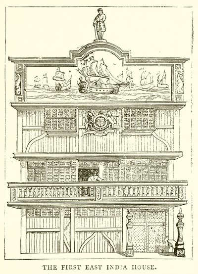 La primera Casa de la India Oriental de English School