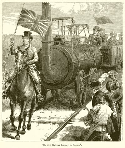 El primer viaje en tren en Inglaterra de English School