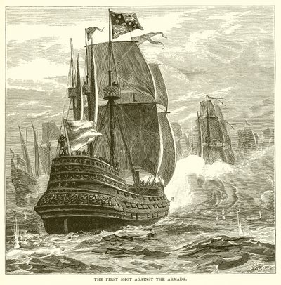 El primer disparo contra la Armada de English School