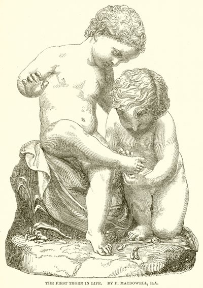 La primera espina en la vida. Por P. Macdowell, R. A. de English School
