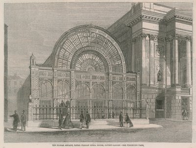 La Arcada Floral, Royal Italian Opera House, Covent Garden de English School