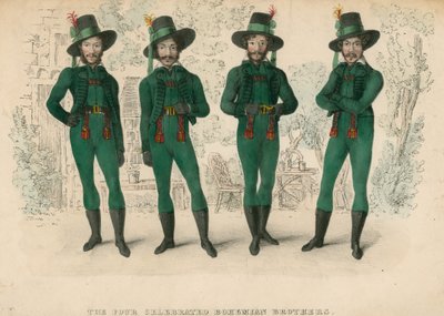 Los Cuatro Hermanos Bohemios Celebrados de English School