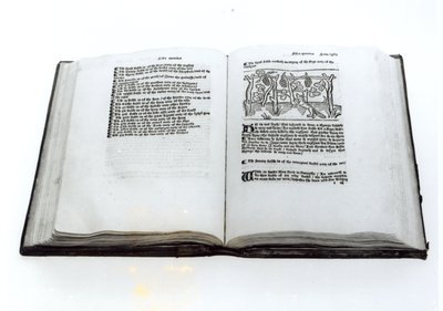 El zorro y las uvas, de una traducción ilustrada de las Fábulas de Esopo por William Caxton (c.1422-91) 1434 de English School
