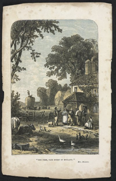 The Free, Fair Homes of England, ilustración de 