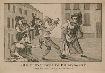 Los franceses en Billingsgate de English School